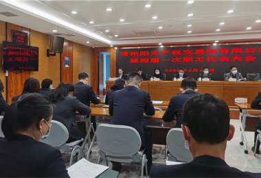 貴州陽(yáng)光產(chǎn)權(quán)第四屆一次職工代表大會(huì)成功召開(kāi)