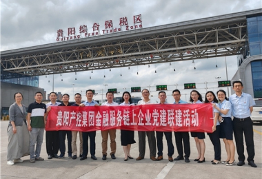 黨建引領(lǐng)聚合力  合作共贏謀發(fā)展——貴陽(yáng)產(chǎn)控集團(tuán)金融服務(wù)鏈企業(yè)與貴陽(yáng)綜保產(chǎn)發(fā)公司、貴金支付公司聯(lián)合開展黨建交流活動(dòng)