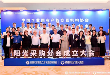貴州陽光產(chǎn)權(quán)交易所參加中國(guó)企業(yè)國(guó)有產(chǎn)權(quán)交易機(jī)構(gòu)協(xié)會(huì)陽光采購(gòu)分會(huì)成立大會(huì)