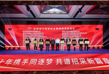 貴州陽光產(chǎn)權(quán)交易所榮獲“促進電子招投標(biāo)發(fā)展特別貢獻單位”表彰